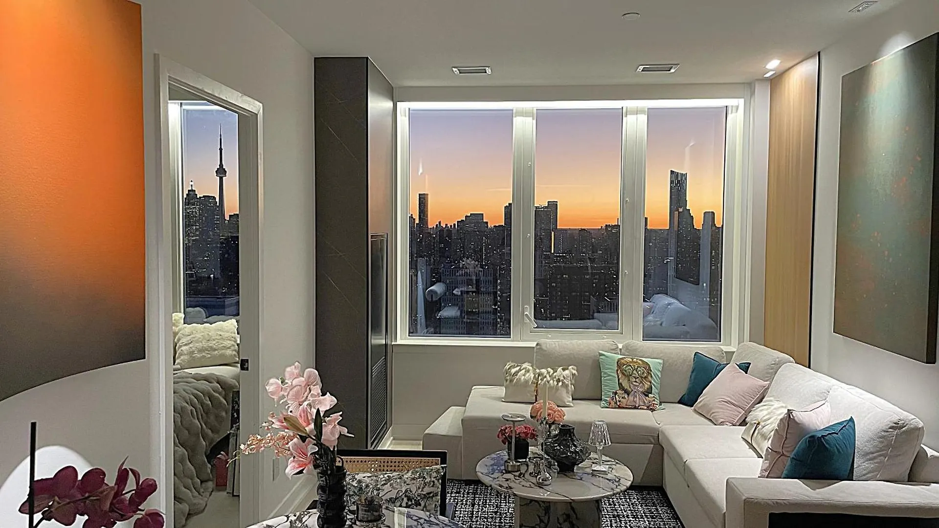 Aparthotel Deluxe Penthouse Two Bedrooms Suites Skyline Cn Tower Lakeview Dt Toronto Infivilla